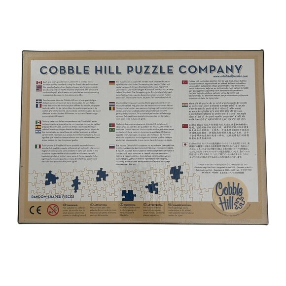 Cobble Hill Rustic Retreat Deer Wildlife 1000 Piece Jigsaw Puzzle New In Box - Picture 3 of 13